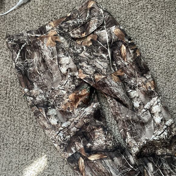 Realtree Hunting Cargo Pants Elastic Waist Camo Pants, Size Large Mens Sports - Picture 14 of 14